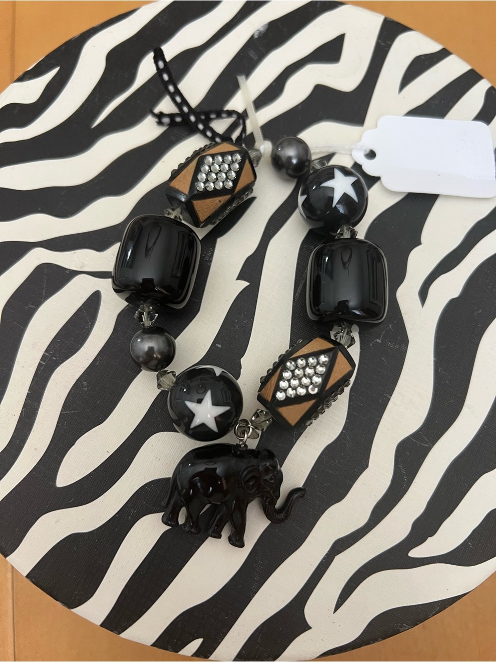 Tarina Tarantino circus collection Elephant Charm whimsical bracelet